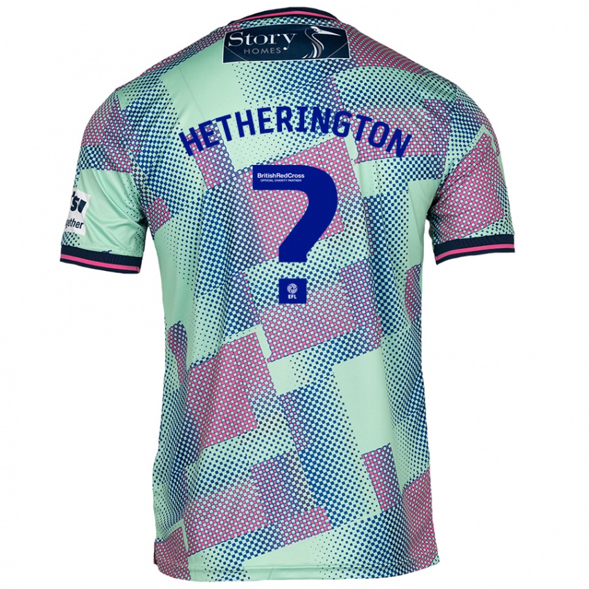 Niño Camiseta Sam Hetherington #0 Verde 2ª Equipación 2024/25 La Camisa Perú