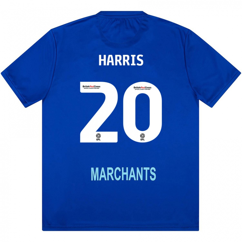 Niño Camiseta Max Harris #20 Verde 2ª Equipación 2024/25 La Camisa Perú