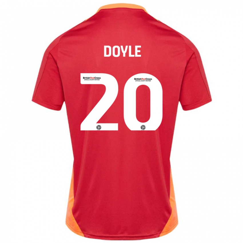 Niño Camiseta Kamari Doyle #20 Azul Blanquecino 2ª Equipación 2024/25 La Camisa Perú