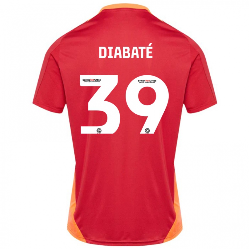 Niño Camiseta Cheick Diabaté #39 Azul Blanquecino 2ª Equipación 2024/25 La Camisa Perú