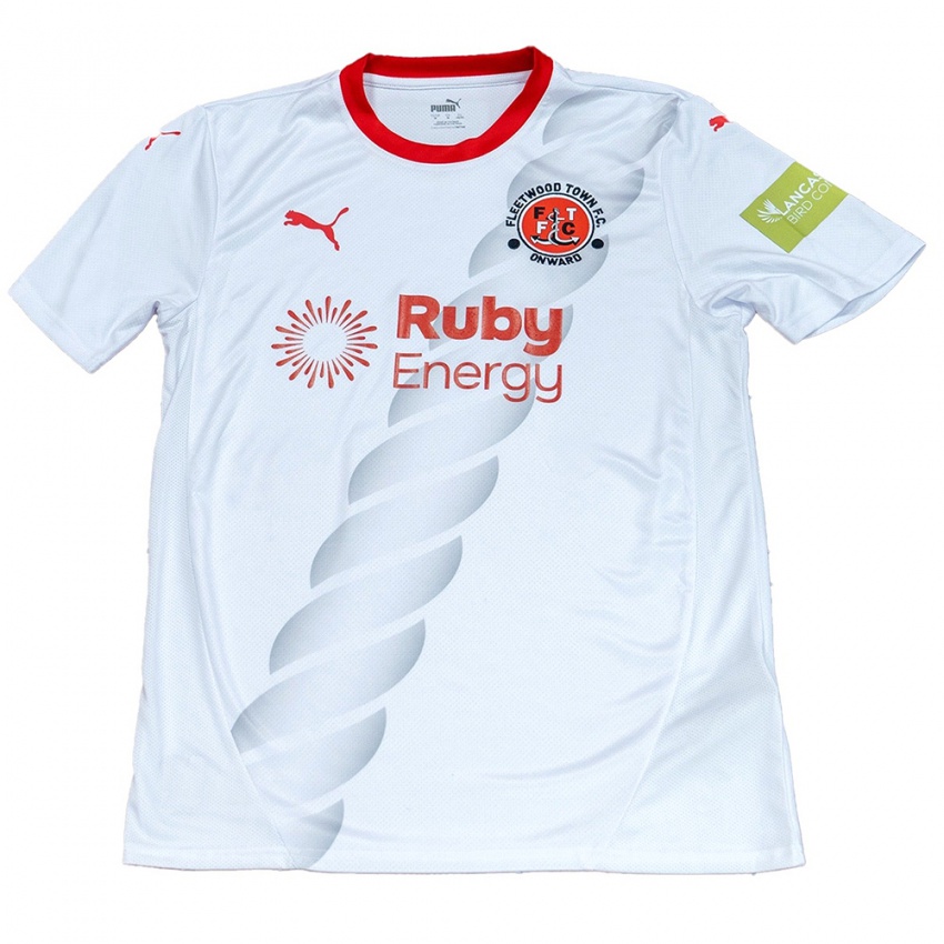 Niño Camiseta Mackenzie Hunt #16 Blanco 2ª Equipación 2024/25 La Camisa Perú