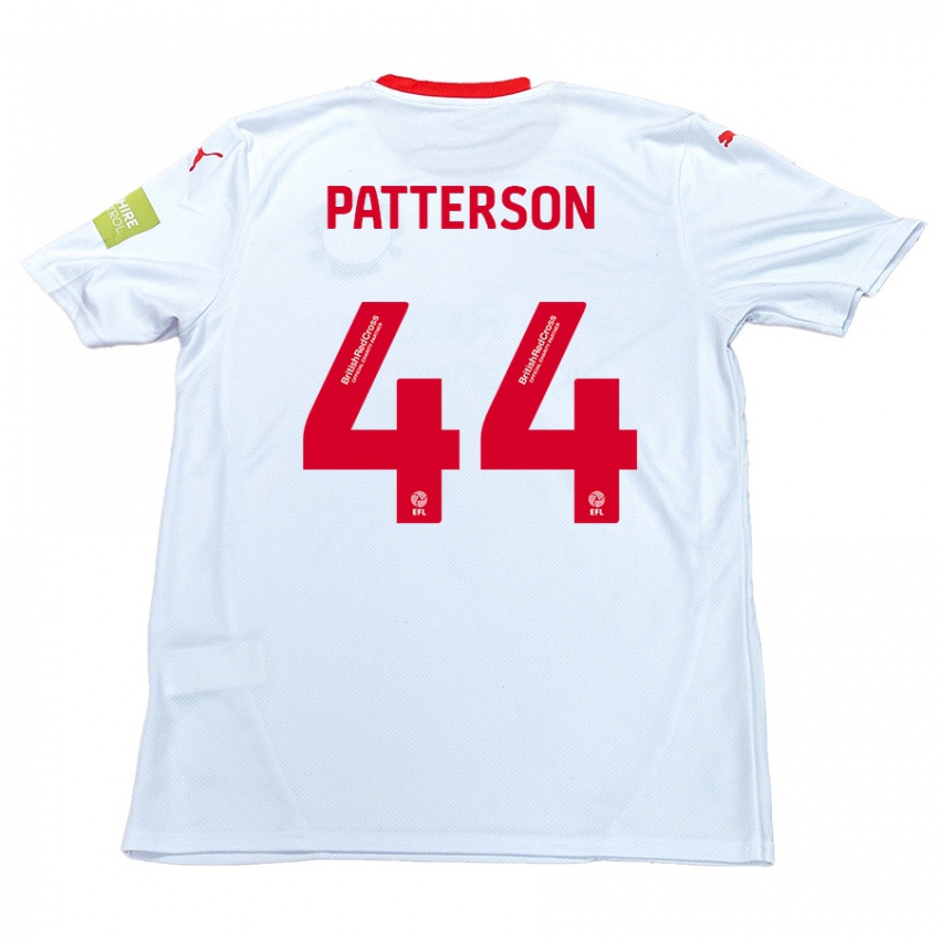 Niño Camiseta Phoenix Patterson #44 Blanco 2ª Equipación 2024/25 La Camisa Perú