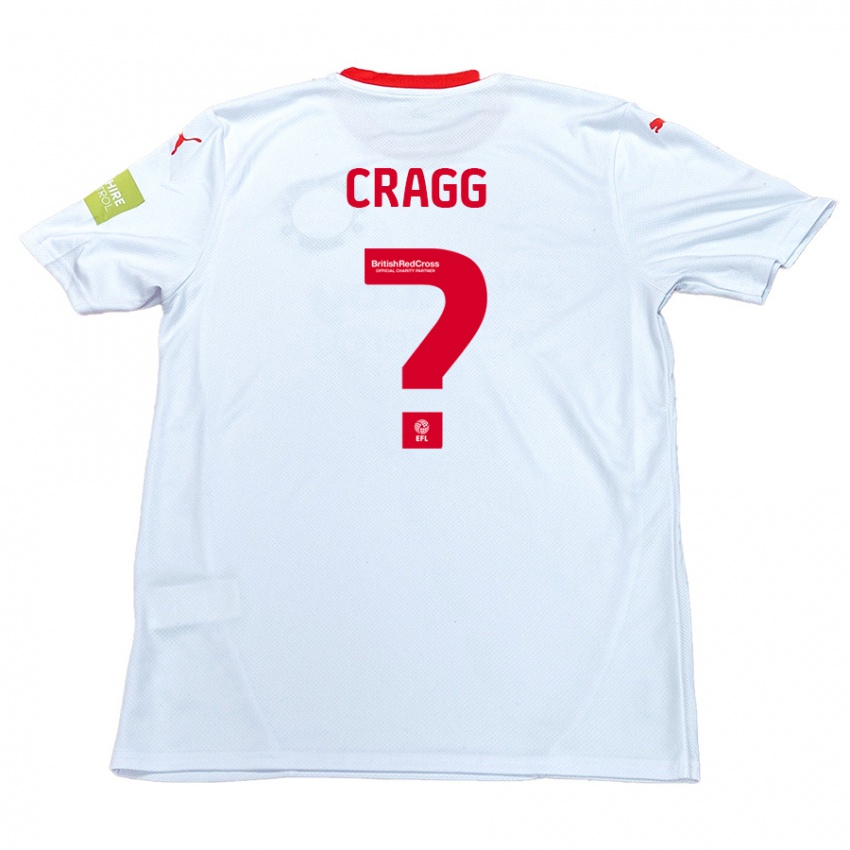 Niño Camiseta Rio Cragg #0 Blanco 2ª Equipación 2024/25 La Camisa Perú