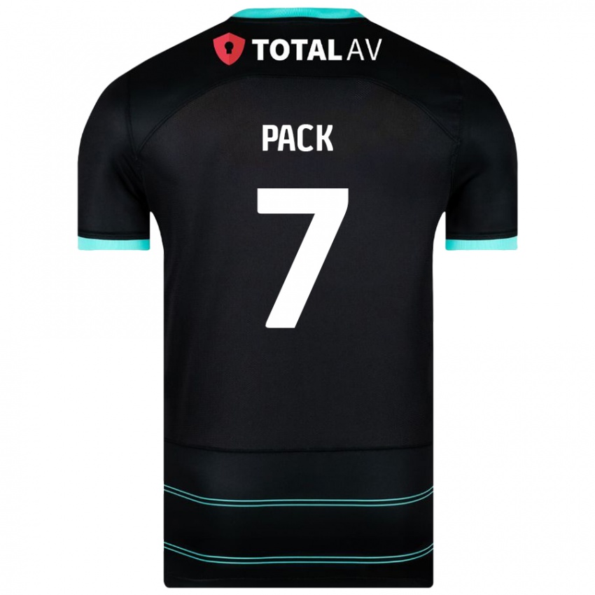 Niño Camiseta Marlon Pack #7 Negro 2ª Equipación 2024/25 La Camisa Perú