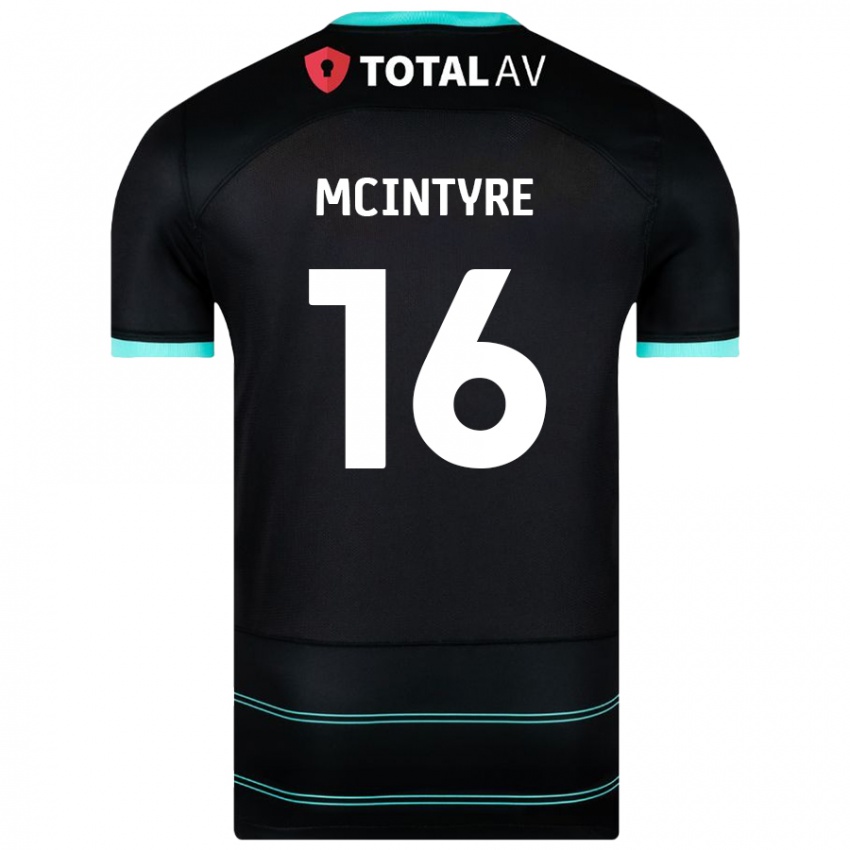 Niño Camiseta Tom Mcintyre #16 Negro 2ª Equipación 2024/25 La Camisa Perú