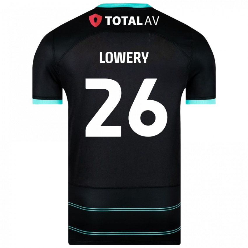 Niño Camiseta Tom Lowery #26 Negro 2ª Equipación 2024/25 La Camisa Perú