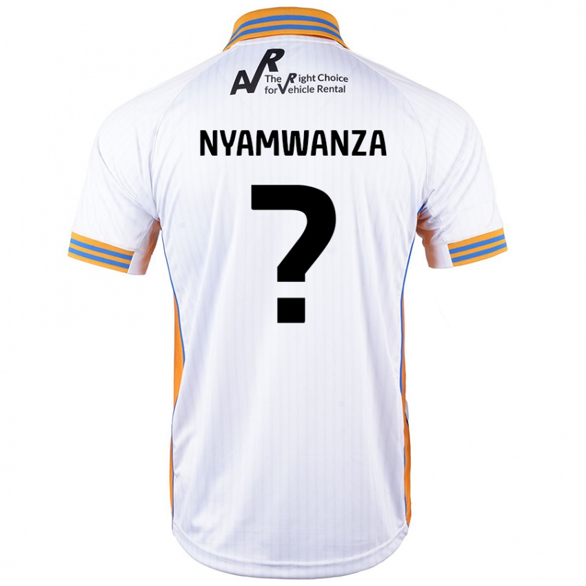 Niño Camiseta Simba Nyamwanza #0 Blanco 2ª Equipación 2024/25 La Camisa Perú