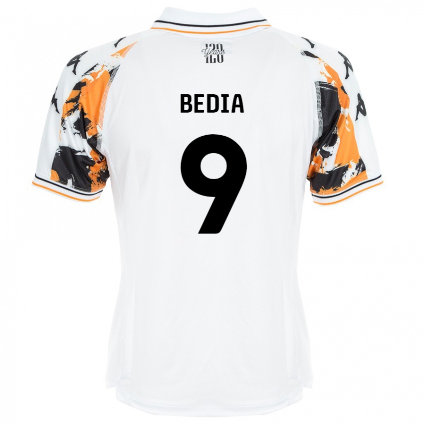 Niño Camiseta Chris Bedia #9 Blanco 2ª Equipación 2024/25 La Camisa Perú