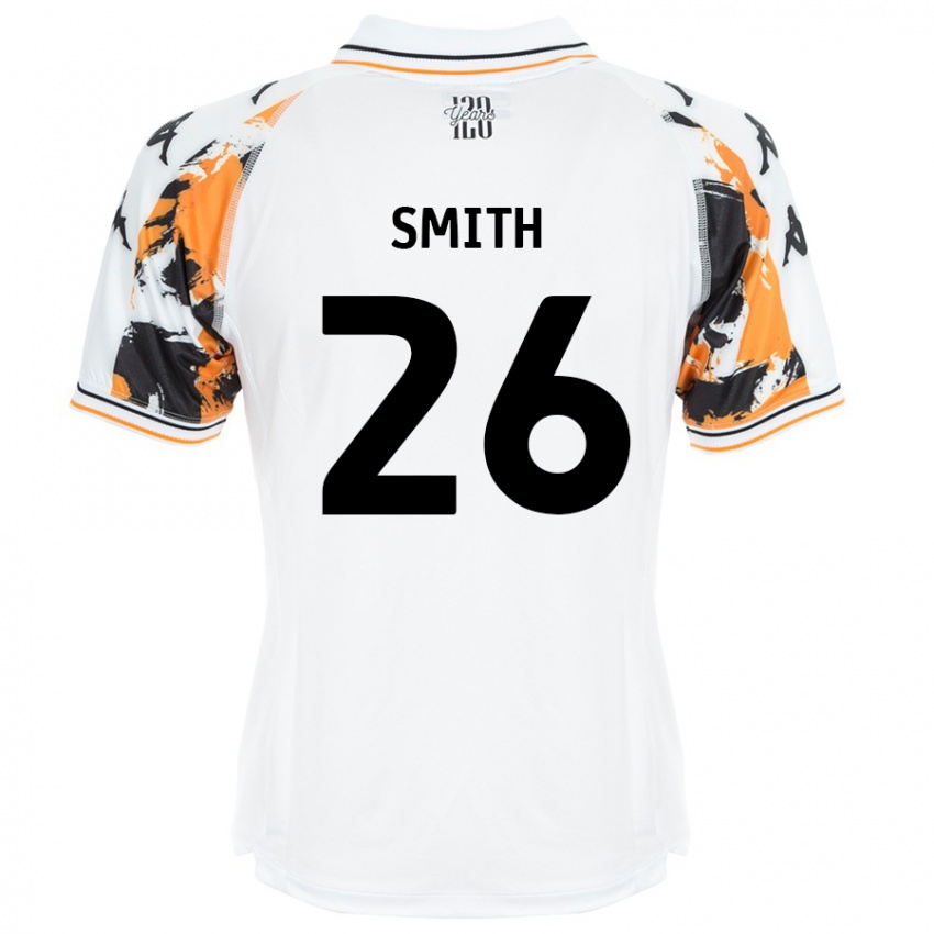 Niño Camiseta Andy Smith #26 Blanco 2ª Equipación 2024/25 La Camisa Perú