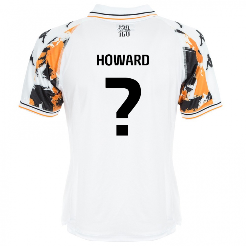 Niño Camiseta Archie Howard #0 Blanco 2ª Equipación 2024/25 La Camisa Perú