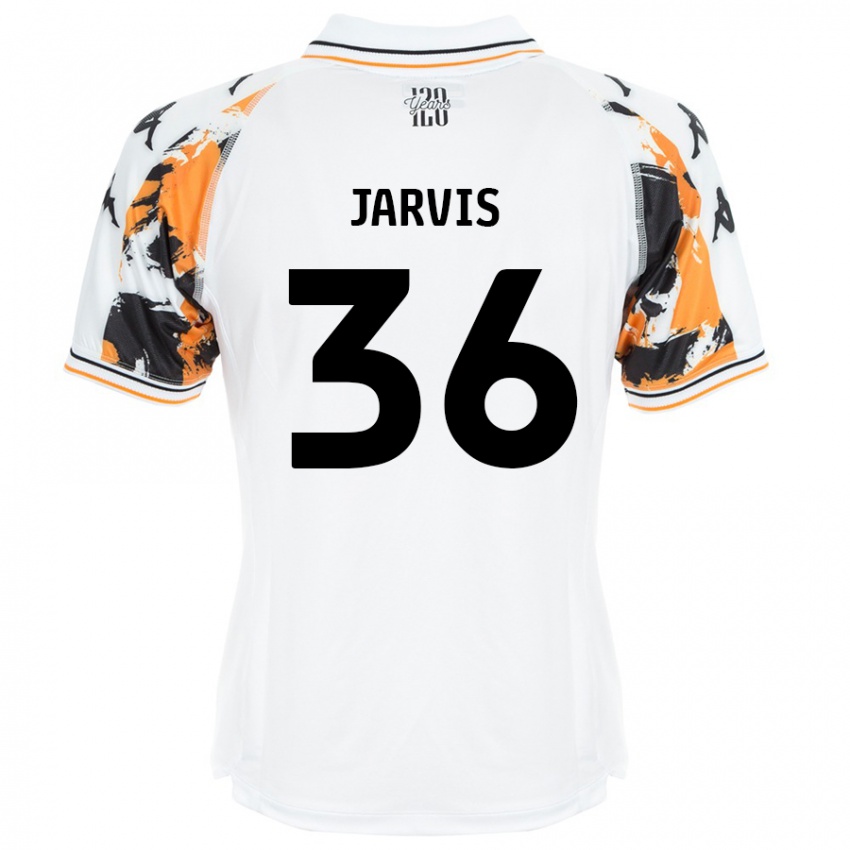 Niño Camiseta Will Jarvis #36 Blanco 2ª Equipación 2024/25 La Camisa Perú