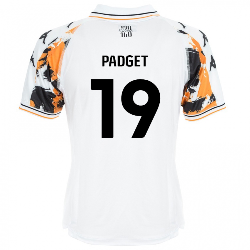 Niño Camiseta Bethany Padget #19 Blanco 2ª Equipación 2024/25 La Camisa Perú