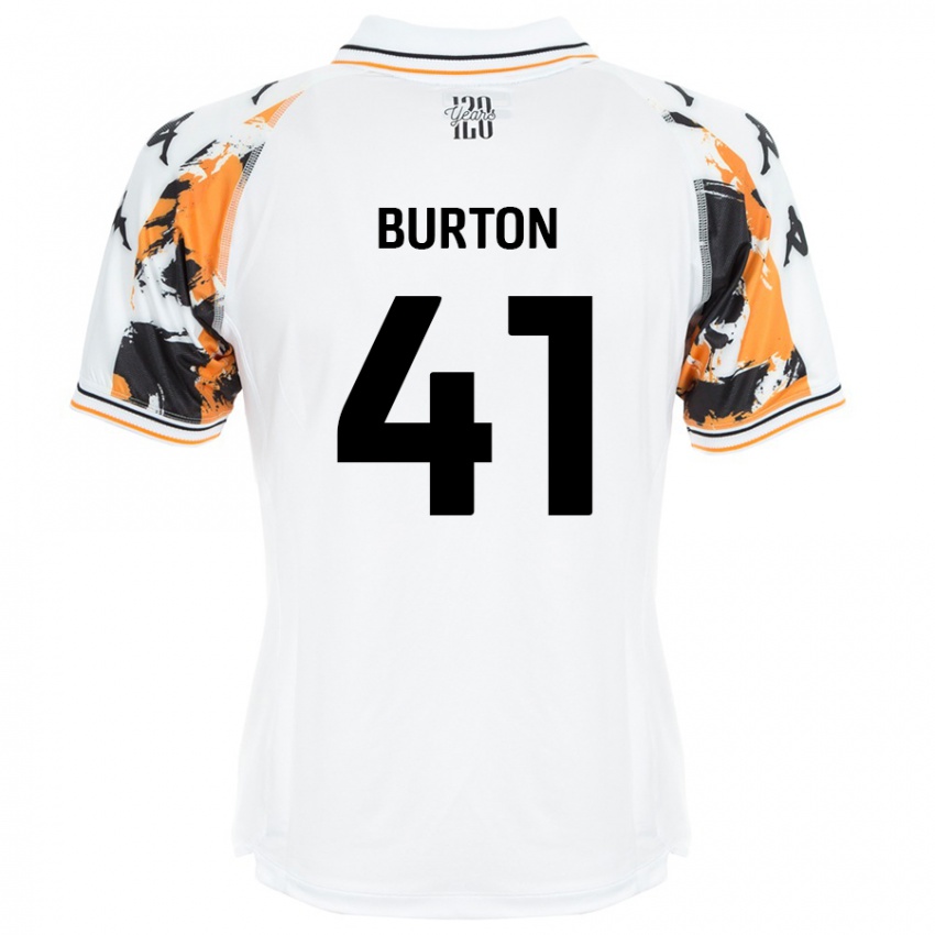 Niño Camiseta Jess Burton #41 Blanco 2ª Equipación 2024/25 La Camisa Perú