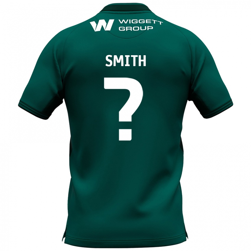 Niño Camiseta Kyle Smith #0 Verde 2ª Equipación 2024/25 La Camisa Perú