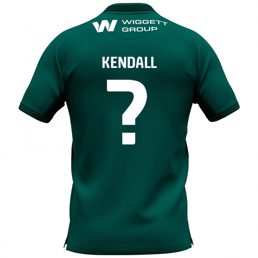 Niño Camiseta Sheldon Kendall #0 Verde 2ª Equipación 2024/25 La Camisa Perú