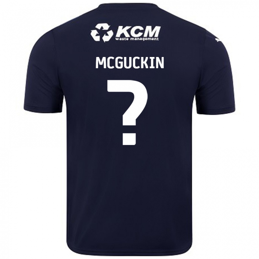 Niño Camiseta Ciaran Mcguckin #0 Azul Marino 2ª Equipación 2024/25 La Camisa Perú