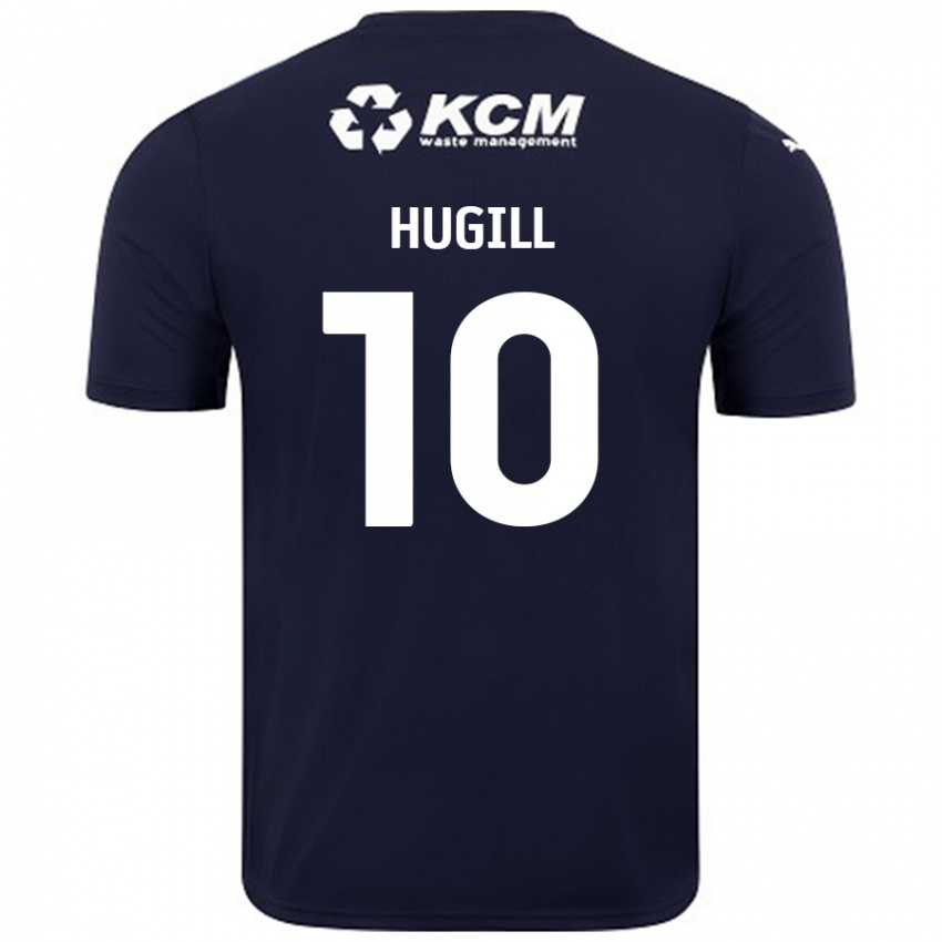 Niño Camiseta Jordan Hugill #10 Azul Marino 2ª Equipación 2024/25 La Camisa Perú