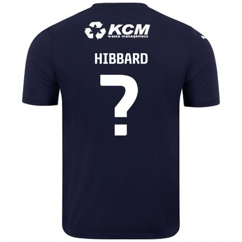 Niño Camiseta Zac Hibbard #0 Azul Marino 2ª Equipación 2024/25 La Camisa Perú