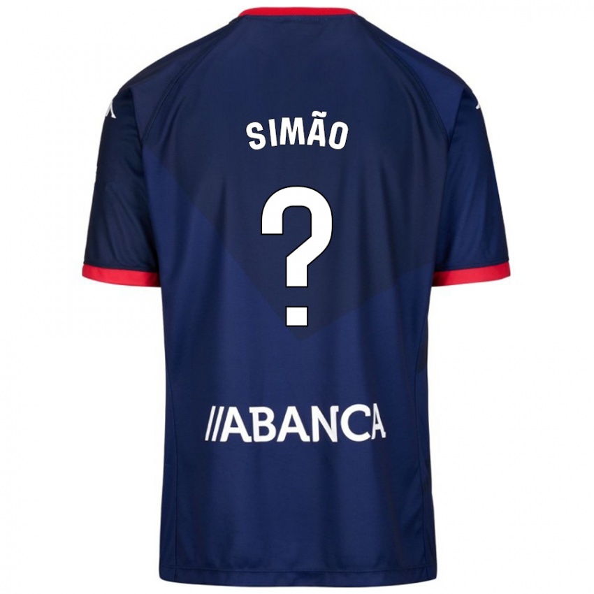 Niño Camiseta Iano Simão #2 Azul Marino 2ª Equipación 2024/25 La Camisa Perú