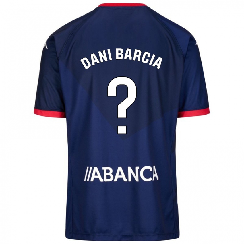 Niño Camiseta Dani Barcia #5 Azul Marino 2ª Equipación 2024/25 La Camisa Perú