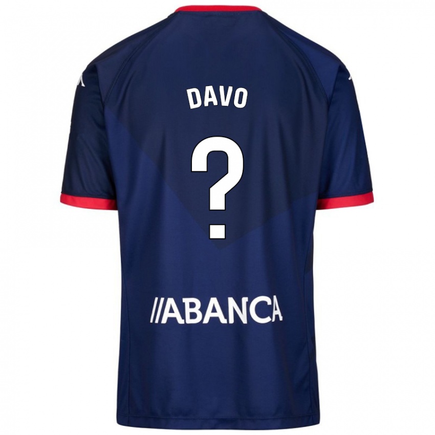 Niño Camiseta Davo #11 Azul Marino 2ª Equipación 2024/25 La Camisa Perú