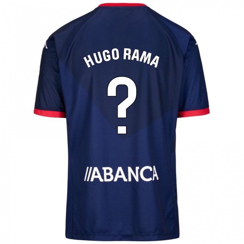 Niño Camiseta Hugo Rama #22 Azul Marino 2ª Equipación 2024/25 La Camisa Perú