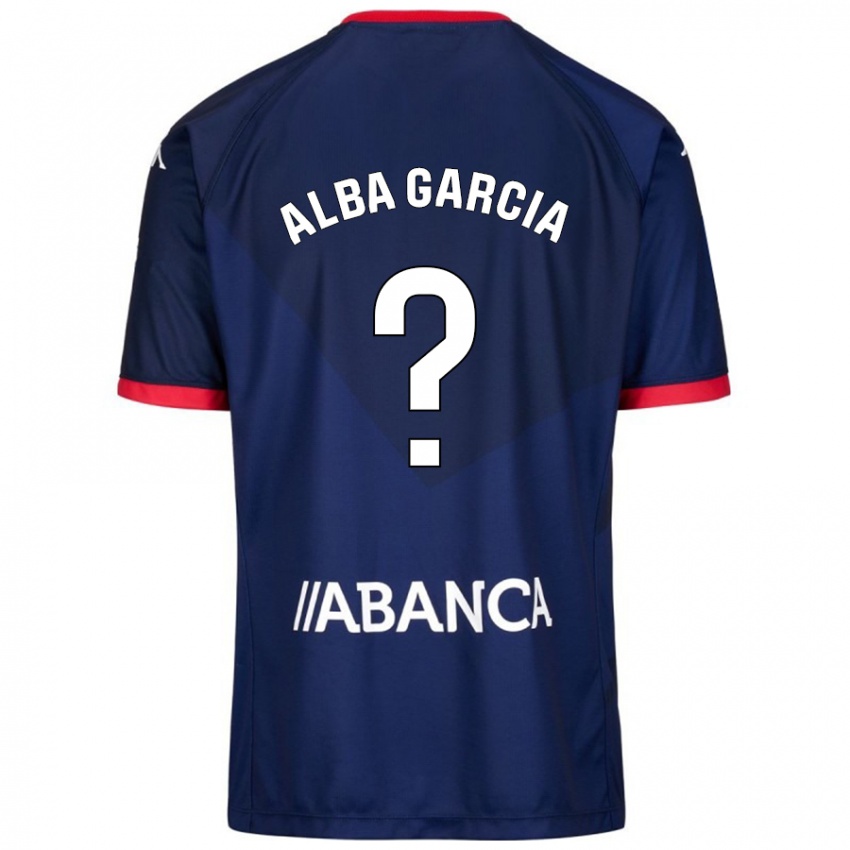 Niño Camiseta Lucía Alba García #13 Azul Marino 2ª Equipación 2024/25 La Camisa Perú