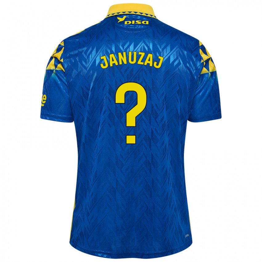 Niño Camiseta Adnan Januzaj #0 Azul Amarillo 2ª Equipación 2024/25 La Camisa Perú