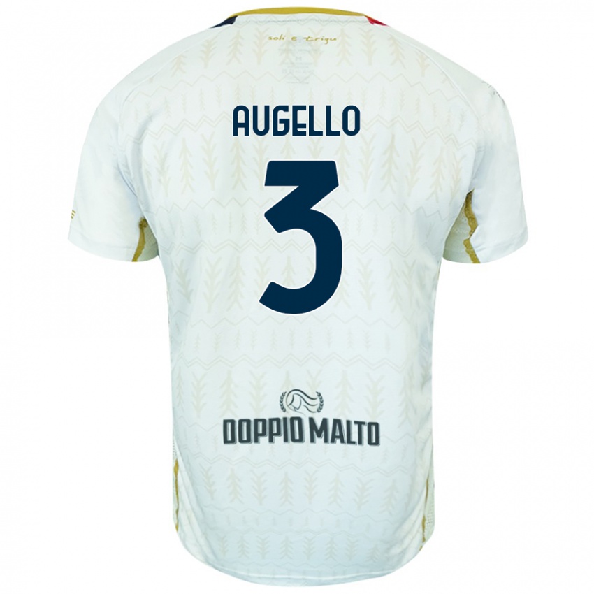 Niño Camiseta Tommaso Augello #3 Blanco 2ª Equipación 2024/25 La Camisa Perú