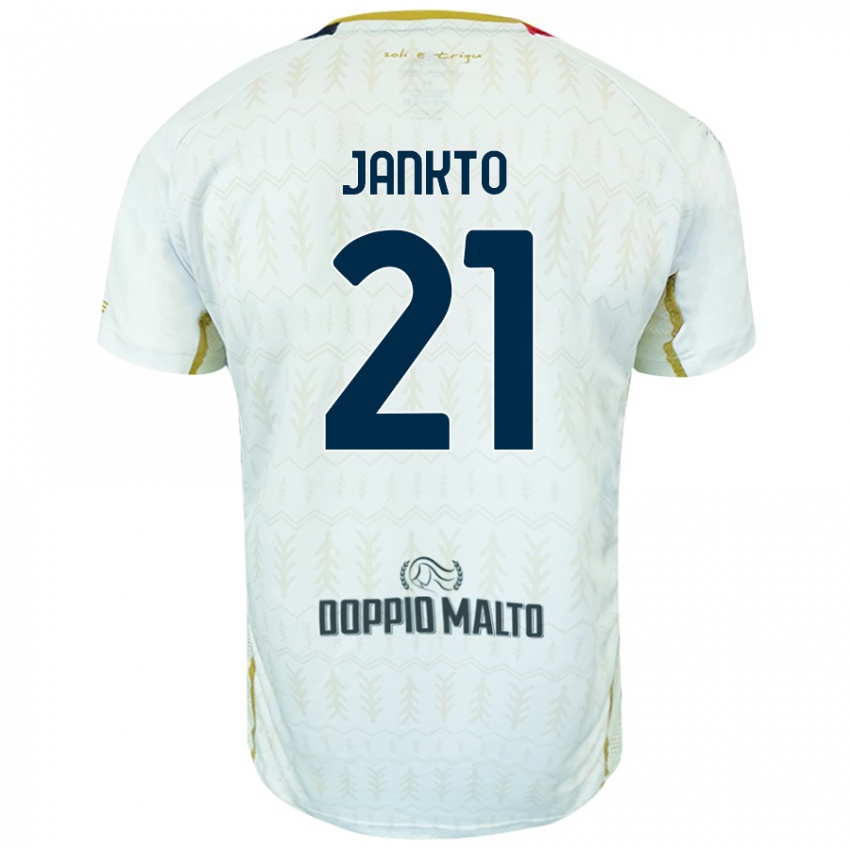 Niño Camiseta Jakub Jankto #21 Blanco 2ª Equipación 2024/25 La Camisa Perú