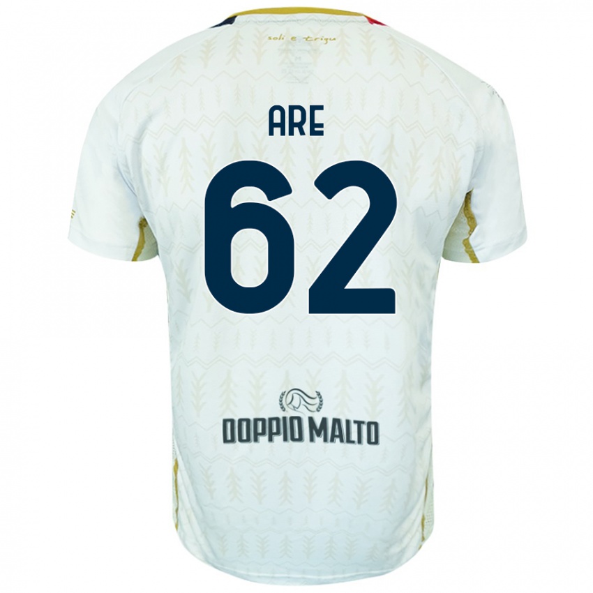 Niño Camiseta Emmanuele Are #62 Blanco 2ª Equipación 2024/25 La Camisa Perú