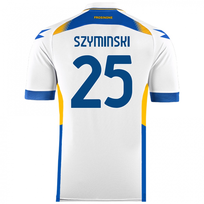 Niño Camiseta Przemyslaw Szyminski #25 Blanco 2ª Equipación 2024/25 La Camisa Perú