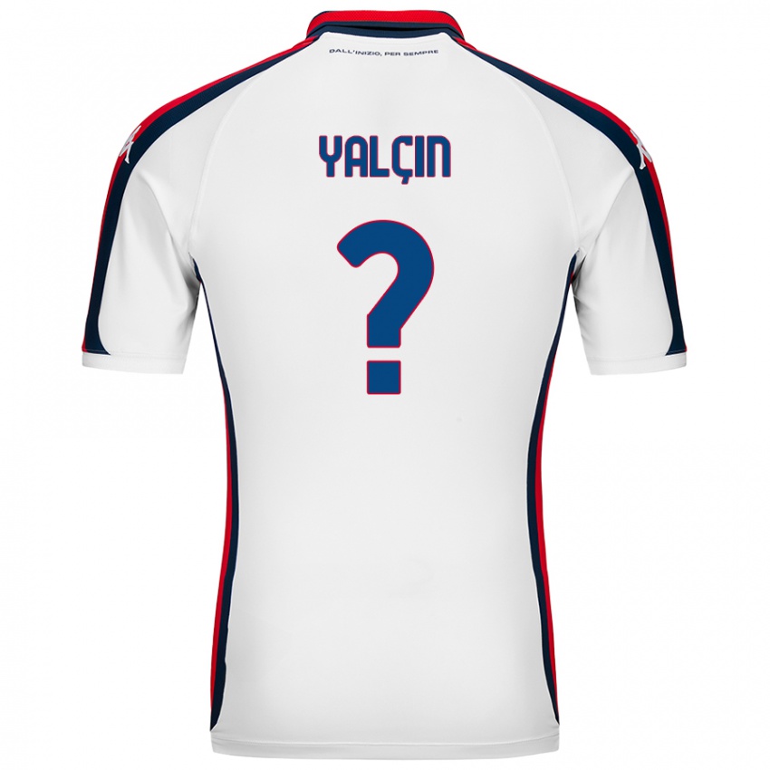 Niño Camiseta Güven Yalçın #0 Blanco 2ª Equipación 2024/25 La Camisa Perú