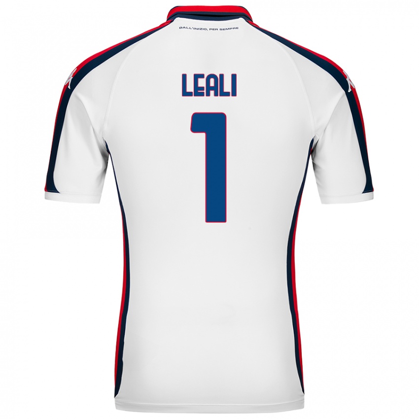 Niño Camiseta Nicola Leali #1 Blanco 2ª Equipación 2024/25 La Camisa Perú