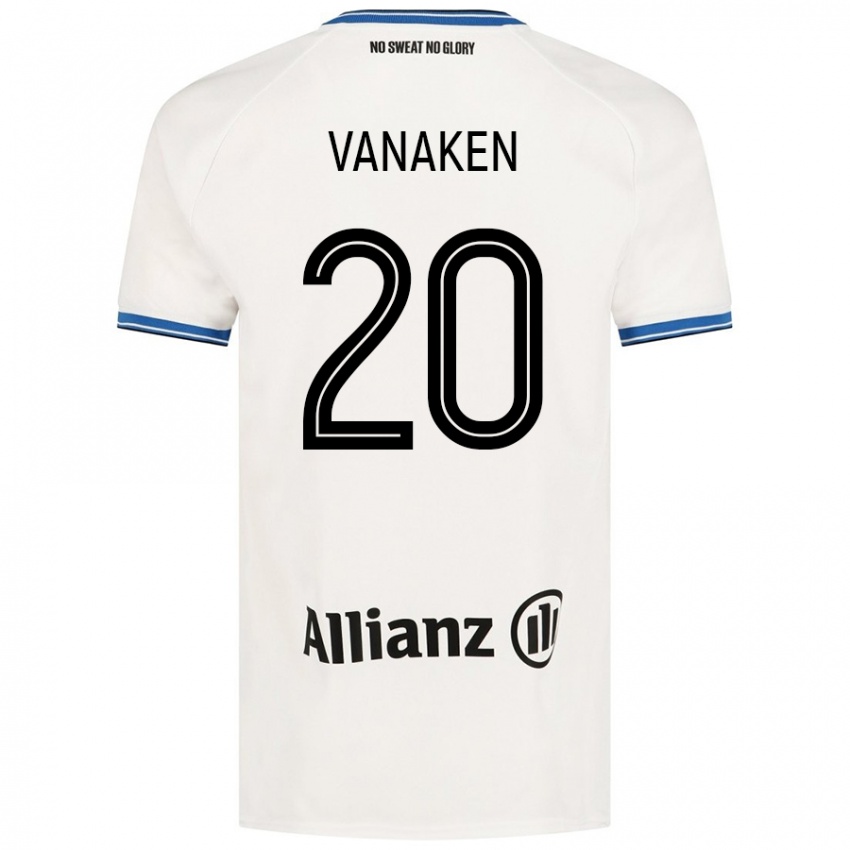 Niño Camiseta Hans Vanaken #20 Blanco 2ª Equipación 2024/25 La Camisa Perú