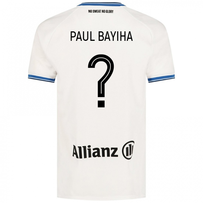 Niño Camiseta Jean Paul Bayiha #0 Blanco 2ª Equipación 2024/25 La Camisa Perú