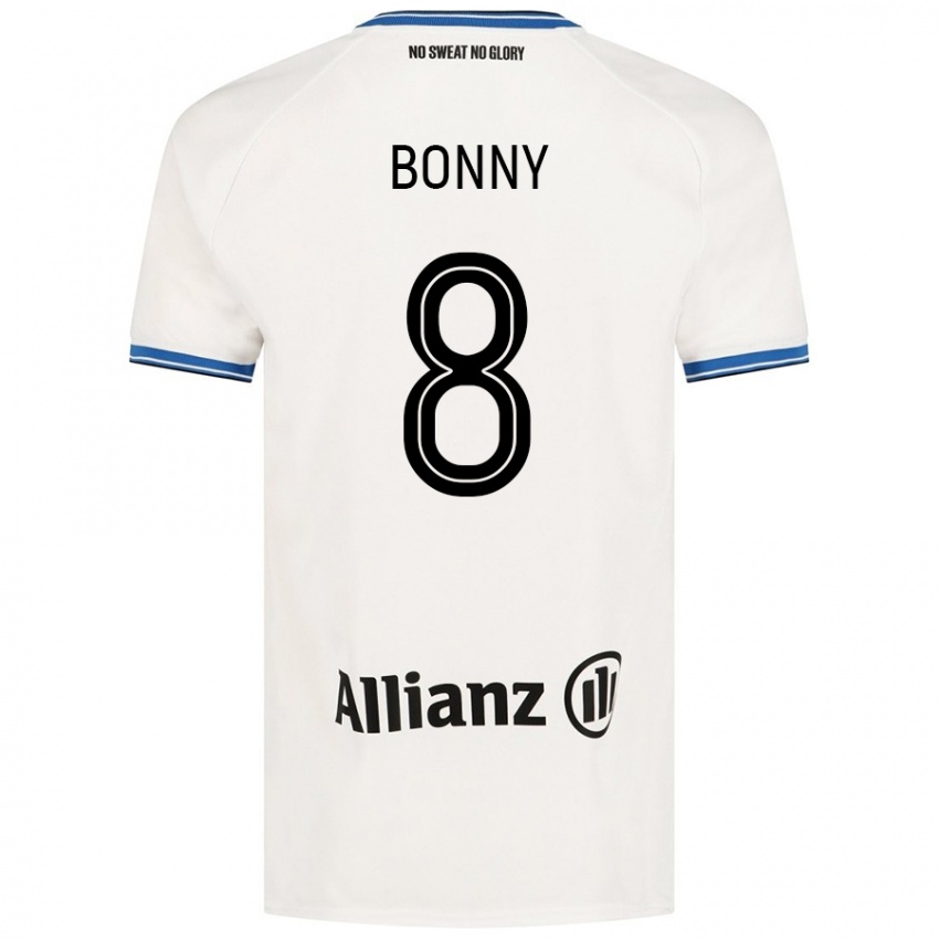 Niño Camiseta Chionne Bonny #8 Blanco 2ª Equipación 2024/25 La Camisa Perú