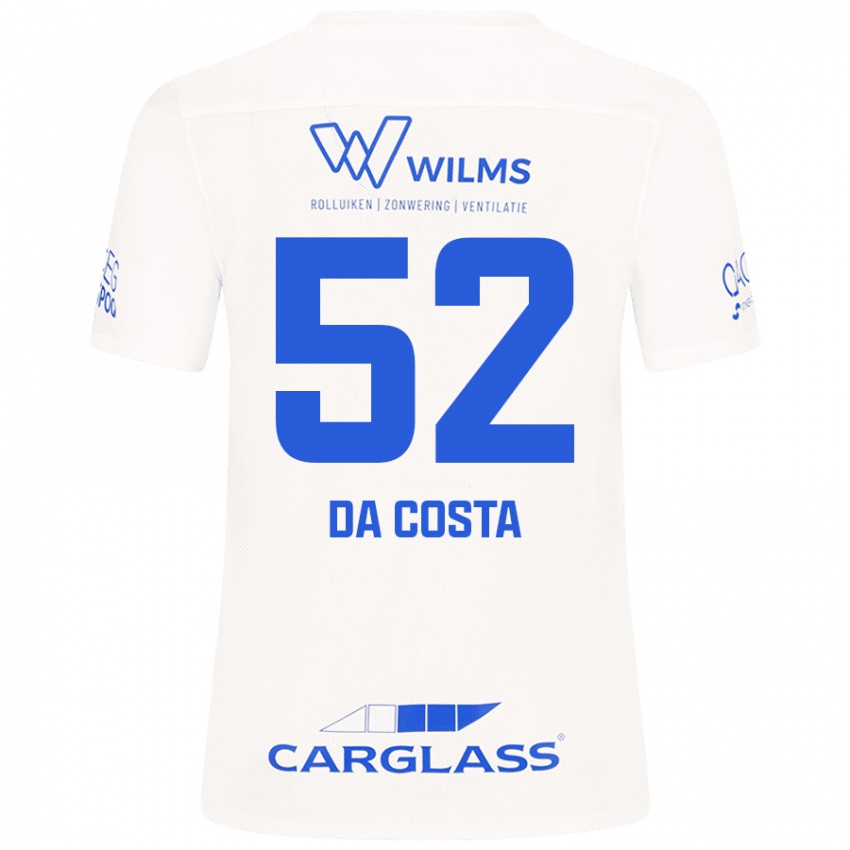 Niño Camiseta Wilson Da Costa #52 Blanco 2ª Equipación 2024/25 La Camisa Perú