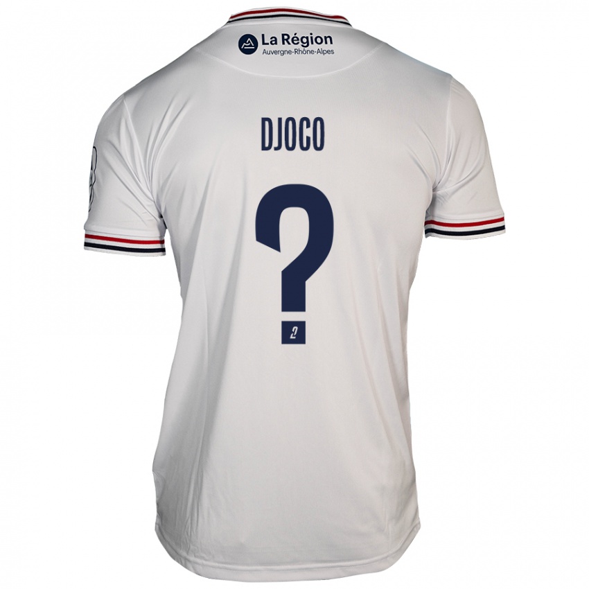 Niño Camiseta Ouparine Djoco #0 Blanco 2ª Equipación 2024/25 La Camisa Perú