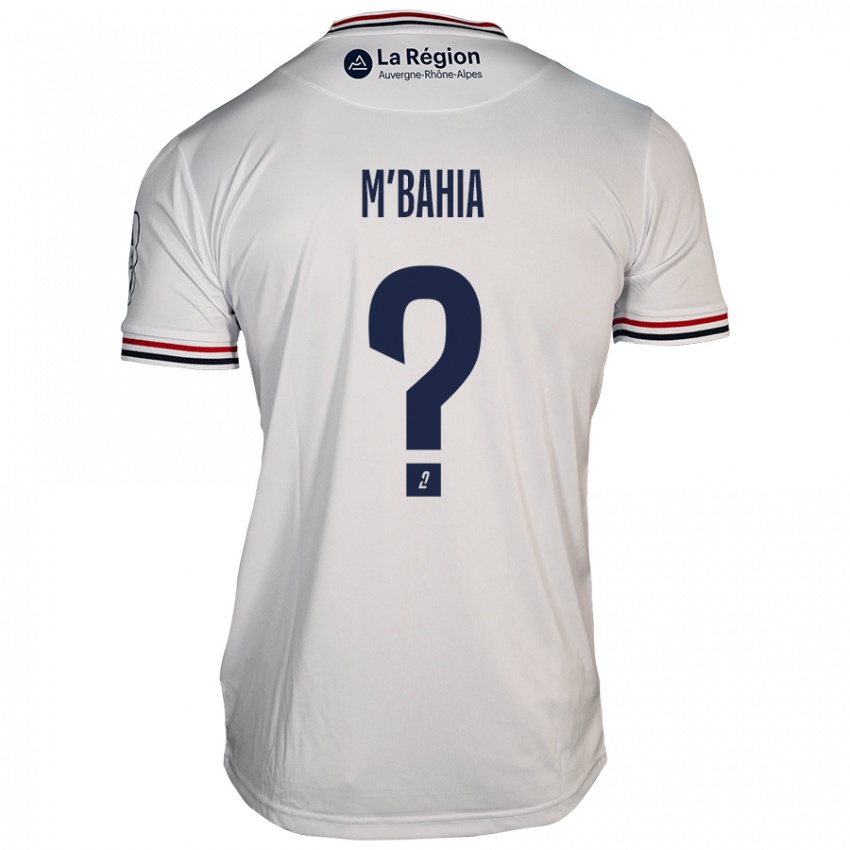 Niño Camiseta Ivan M'bahia #0 Blanco 2ª Equipación 2024/25 La Camisa Perú