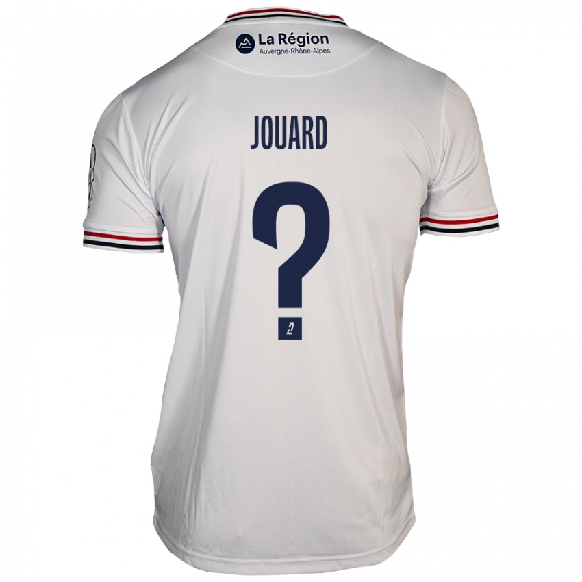 Niño Camiseta Dylan Jouard #0 Blanco 2ª Equipación 2024/25 La Camisa Perú