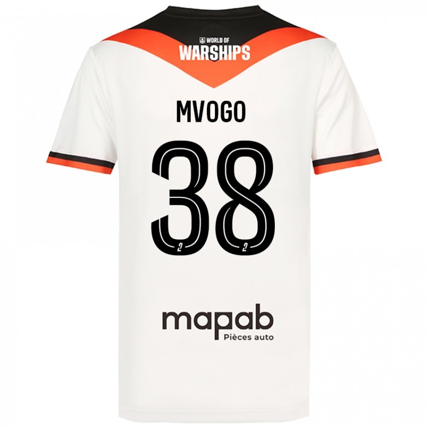 Niño Camiseta Yvon Mvogo #38 Blanco 2ª Equipación 2024/25 La Camisa Perú