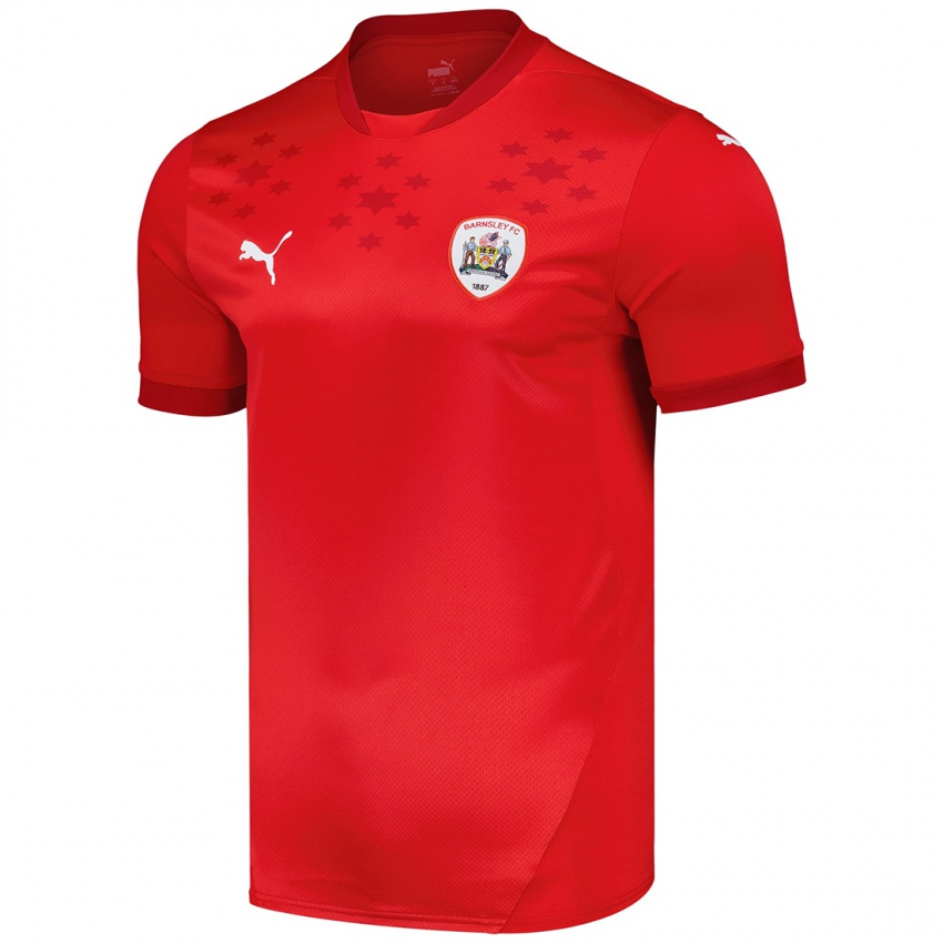 Hombre Camiseta Marc Roberts #4 Rojo 1ª Equipación 2024/25 La Camisa Perú