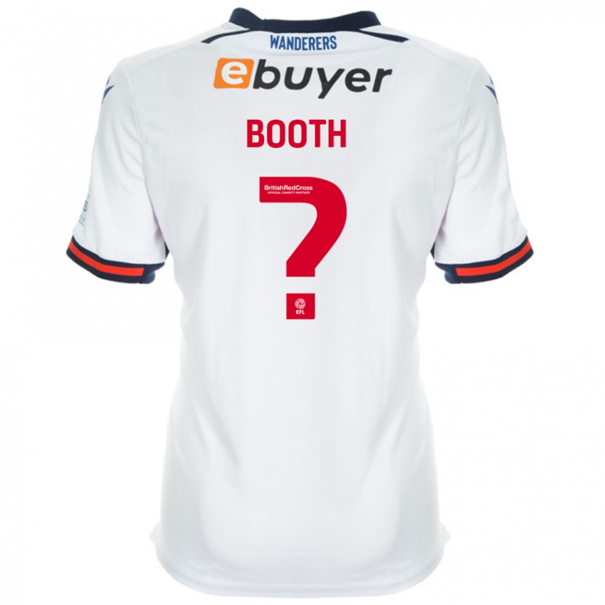 Hombre Camiseta Grace Booth #0 Blanco 1ª Equipación 2024/25 La Camisa Perú