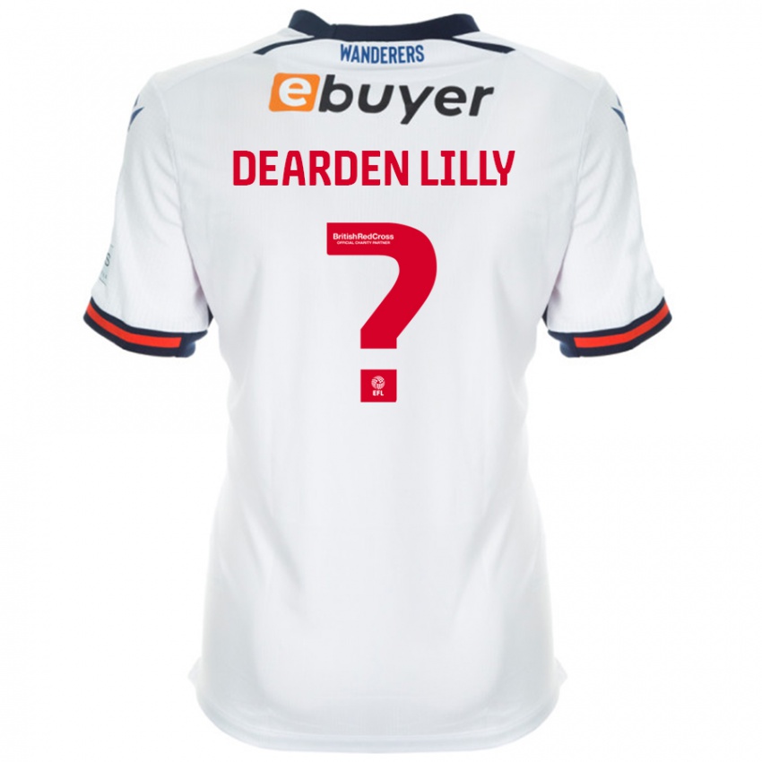 Hombre Camiseta Jessica Dearden-Lilly #0 Blanco 1ª Equipación 2024/25 La Camisa Perú