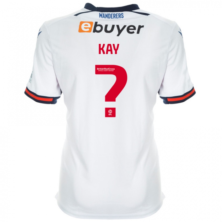 Hombre Camiseta Molly Kay #0 Blanco 1ª Equipación 2024/25 La Camisa Perú