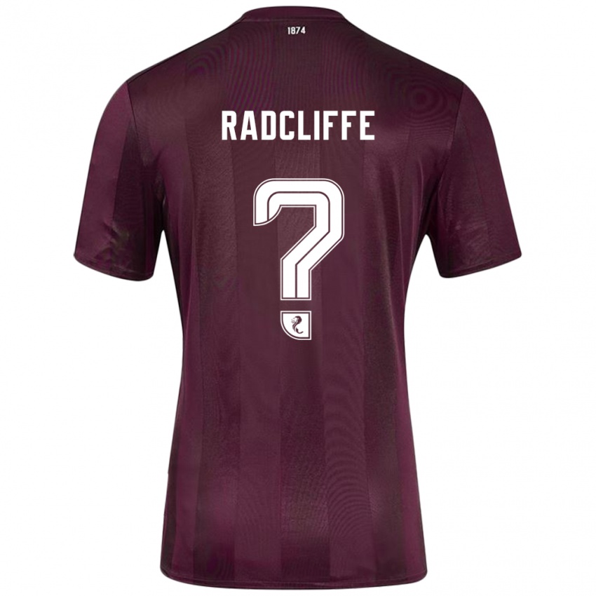 Hombre Camiseta Josh Radcliffe #0 Borgoña 1ª Equipación 2024/25 La Camisa Perú