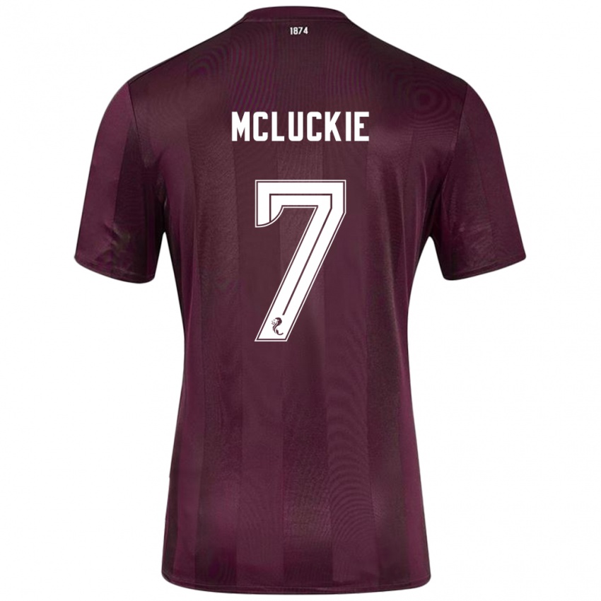 Hombre Camiseta Bobby Mcluckie #7 Borgoña 1ª Equipación 2024/25 La Camisa Perú