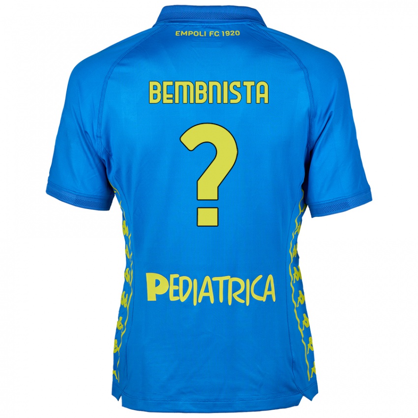 Hombre Camiseta Dawid Bembnista #0 Azul 1ª Equipación 2024/25 La Camisa Perú