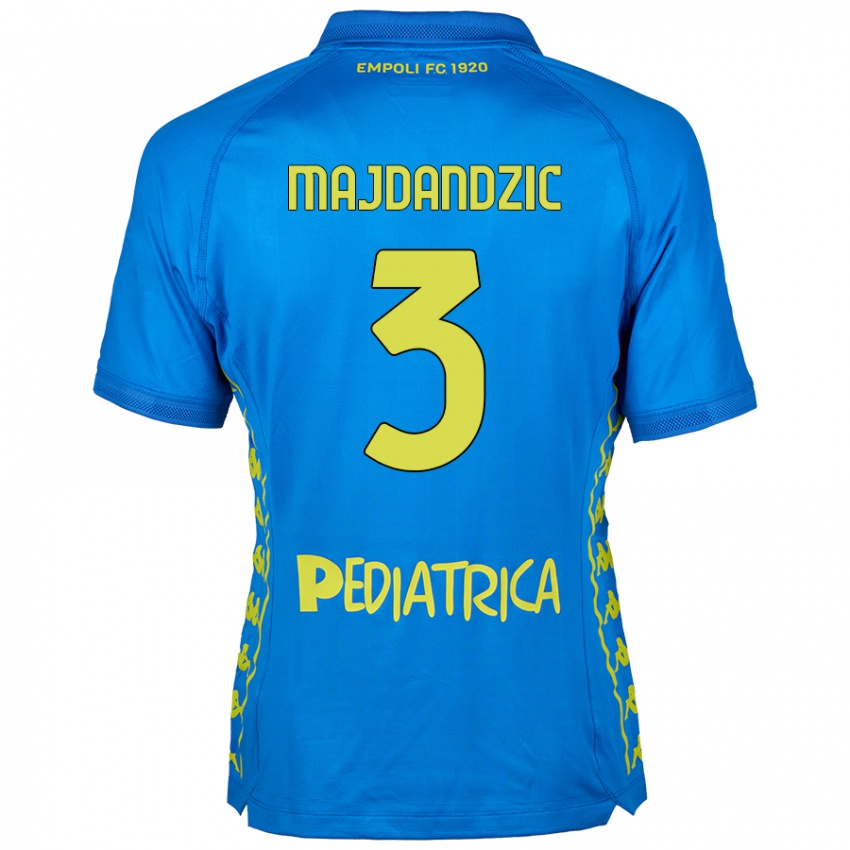 Hombre Camiseta Patrik Majdandzic #3 Azul 1ª Equipación 2024/25 La Camisa Perú